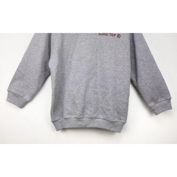 NWT Gucci Kids Hoodie punk print logo in grey size 10 - Picture 5 of 12